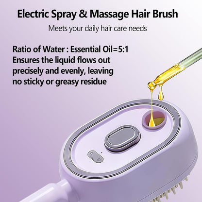 Electric Spray Air Cushion Massage Comb