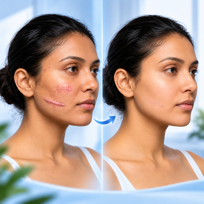 Scar Removal Cream & Silicone Gel | Advanced Scar Treatment for, Keloids & Stretch Marks (pack of 1)