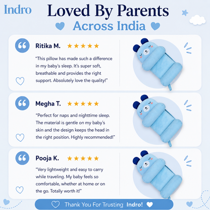 Baby Head Shape Pillow | Protects Your Baby's Natural Head Shape — 53% Off + Free Shipping