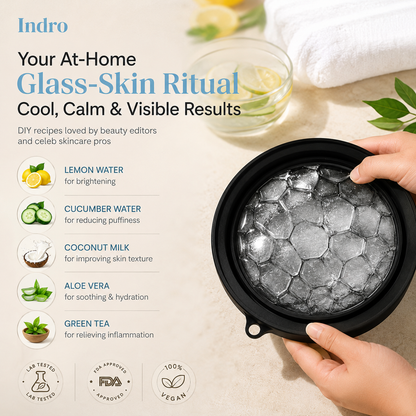 Silicone Ice Face Bowl — Collapsible Cold Plunge Ritual | 50% Off + Free Shipping