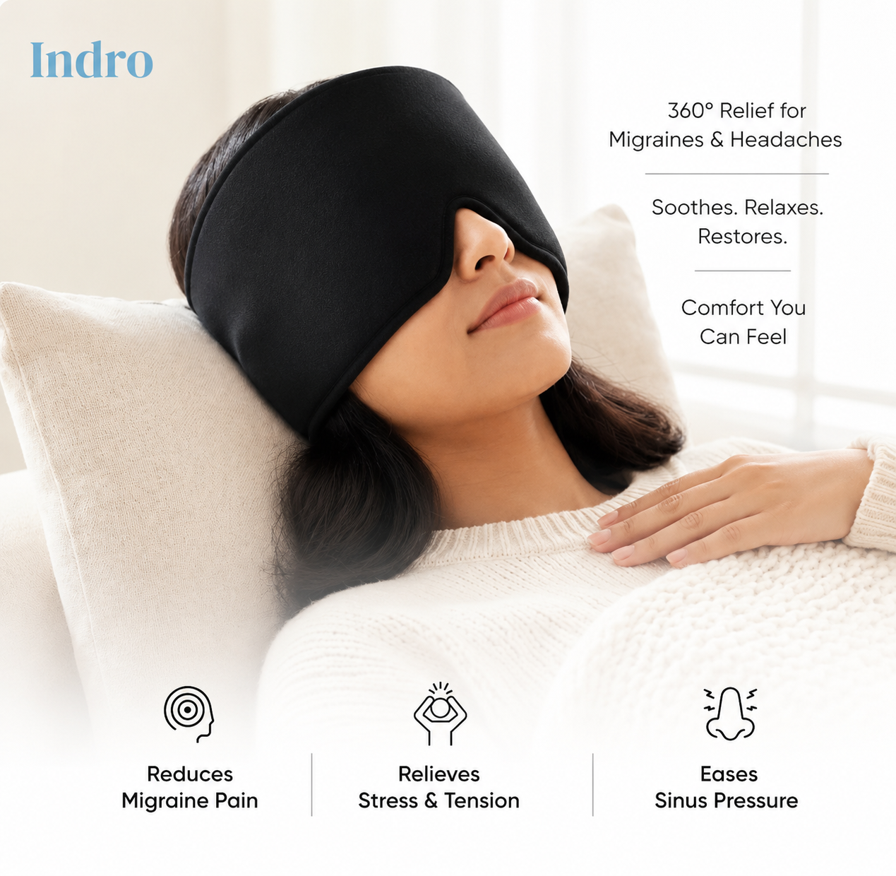 Indro Therapy Cap | 50% OFF + Free COD
