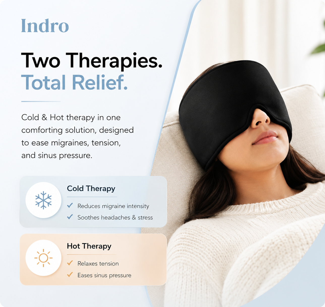 Indro Therapy Cap | 50% OFF + Free COD