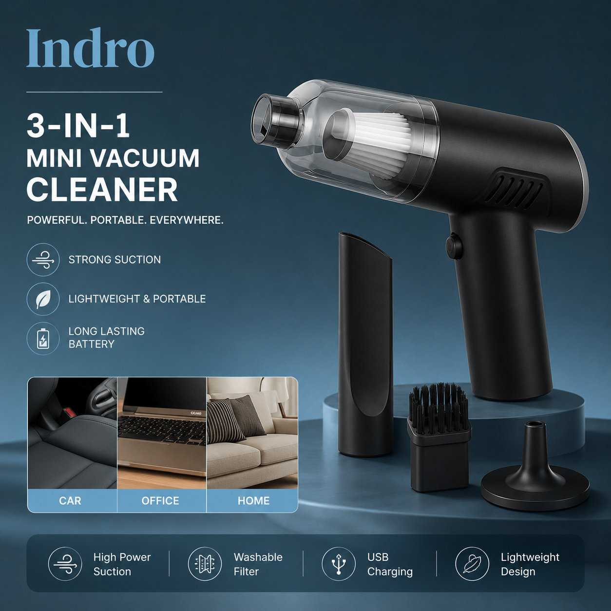 Portable Vacuum Cleaner