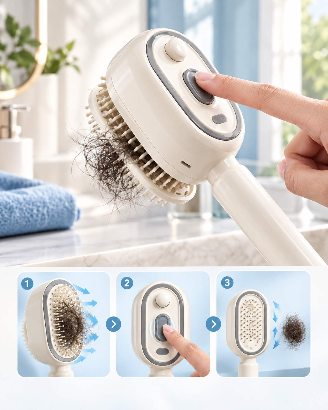 Electric Spray Air Cushion Massage Comb