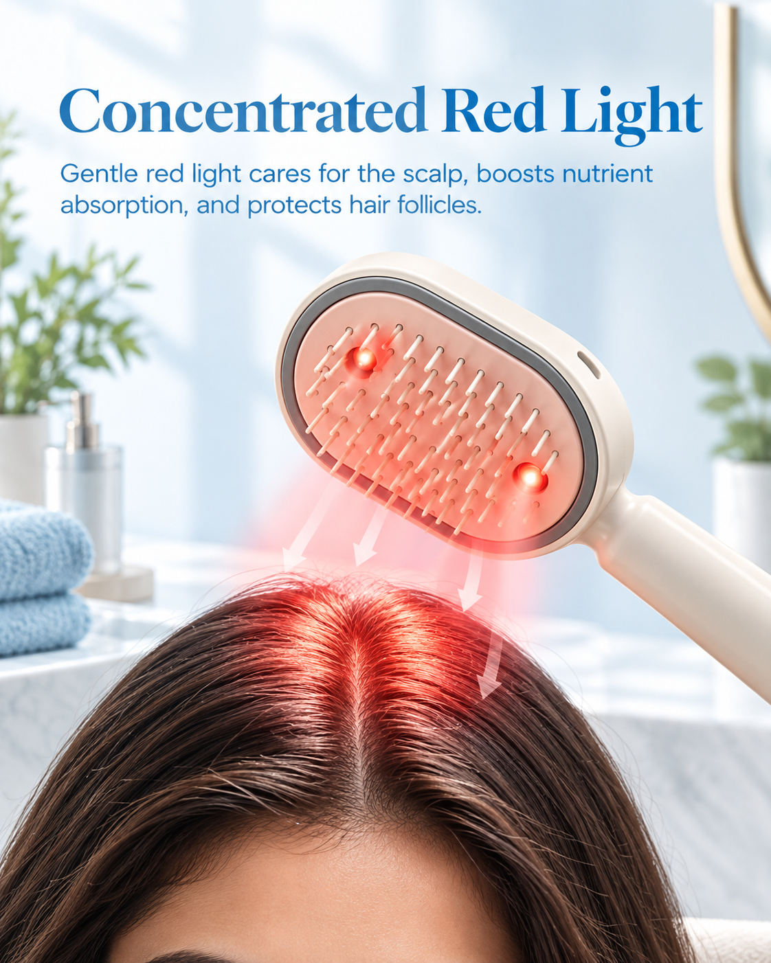 Electric Spray Air Cushion Massage Comb