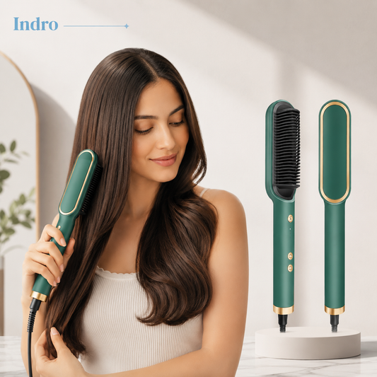 Salon-Straight Hair in 60 Seconds Brush | Flat 70% Off — ₹1,599
