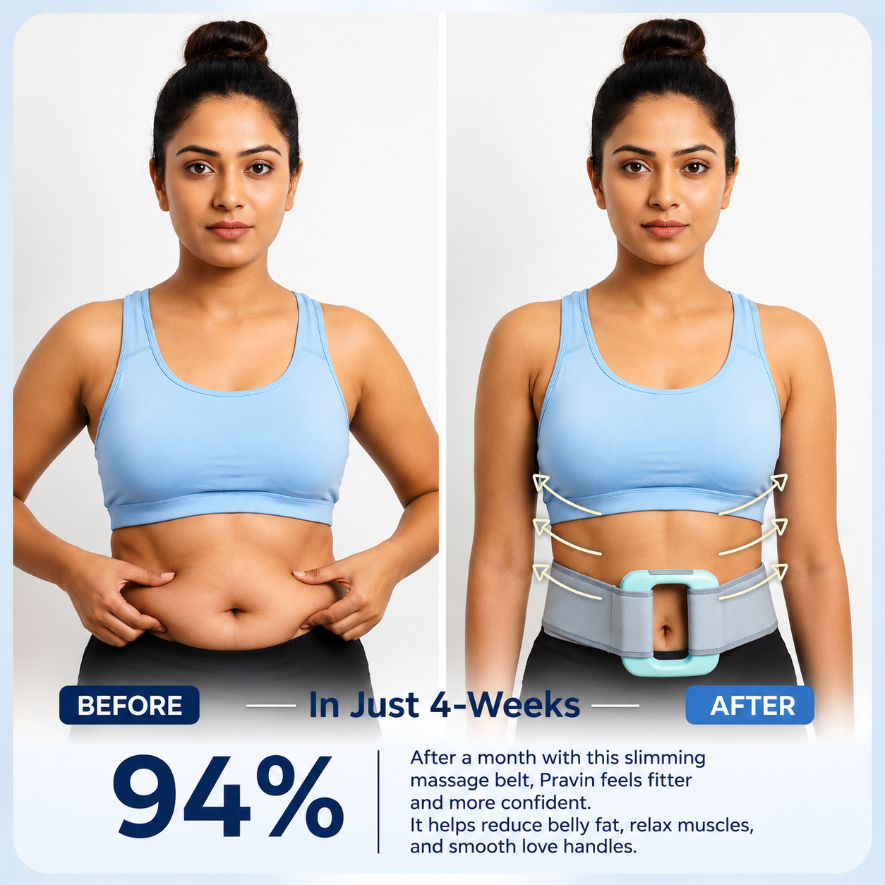 Belly Fat Massage Belt | 50% OFF Today — ₹1,499 Only (MRP ₹2,999)