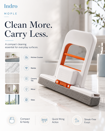 Moplé™ — The Self-Wringing Mop | ₹499 (was ₹1,299) · Free Shipping