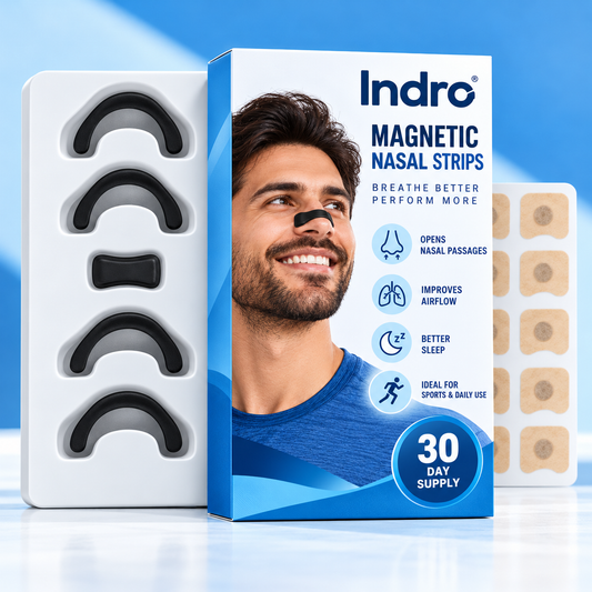 Magnetic Nasal Strips for Breathing | Anti Snoring Nose Clip