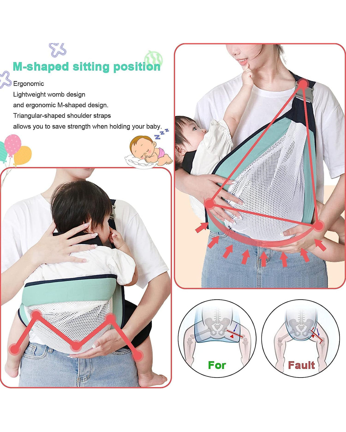 Baby Carrier Bag | Say Goodbye to Shoulder & Back Pain — 50% OFF + Free Shipping